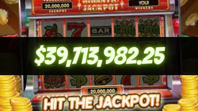 biggest slot machine win