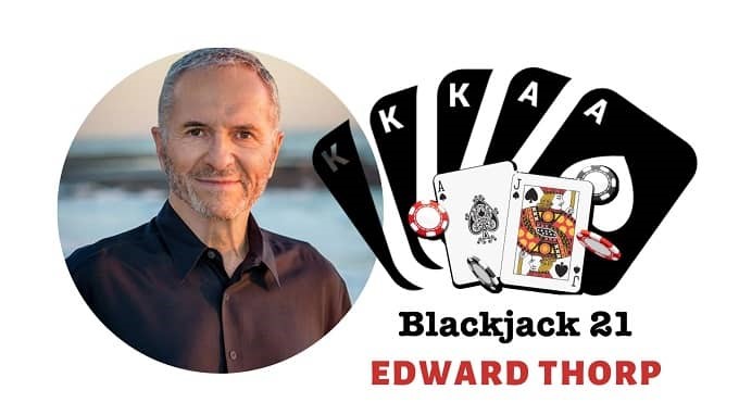 What Blackjack book does Edward Thorp write? 