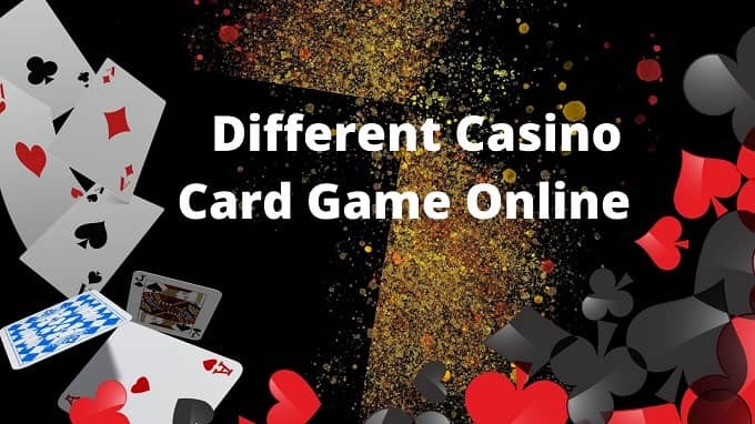 Different casino card game online – Online Casino SG