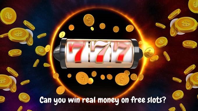 Can you win real money on slots that are free? 