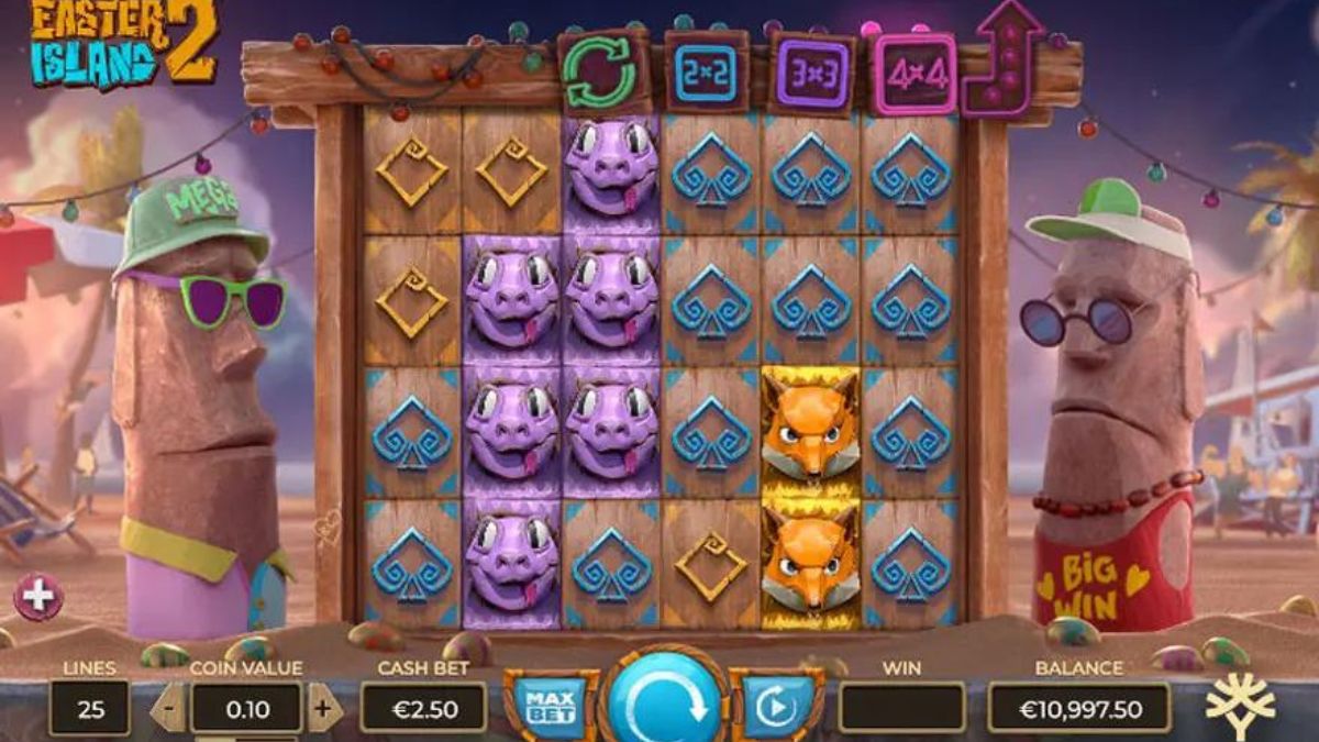 How to play Easter Island 2 online slot in Singapore?