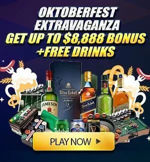 Oktoberfest Extravaganza, Get Up To $8,888 Bonus + Free Drinks