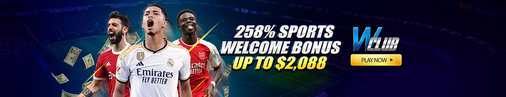 258% Sports Welcome Bonus Up To $2088