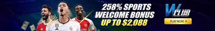 258% Sports Welcome Bonus Up To $2,088