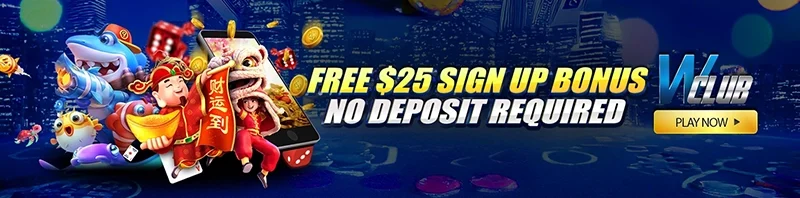 Free $25 Sign Up Bonus, No Deposit Required!