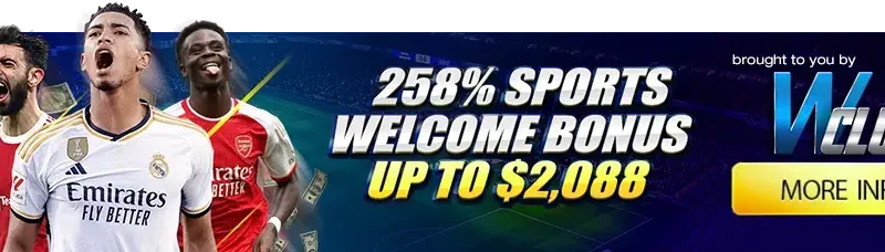 258% Sports Welcome Bonus Up To $2,088!