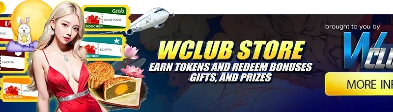 Earn Tokens and Redeem Rewards at WClub Store!