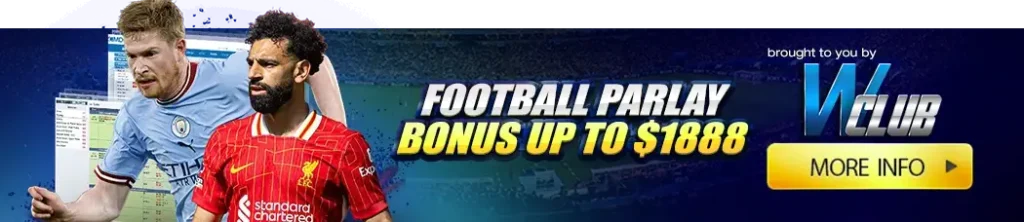 Football Parlay Bonus Up To $1888