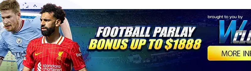 Football Parlay Bonus Up To $1888