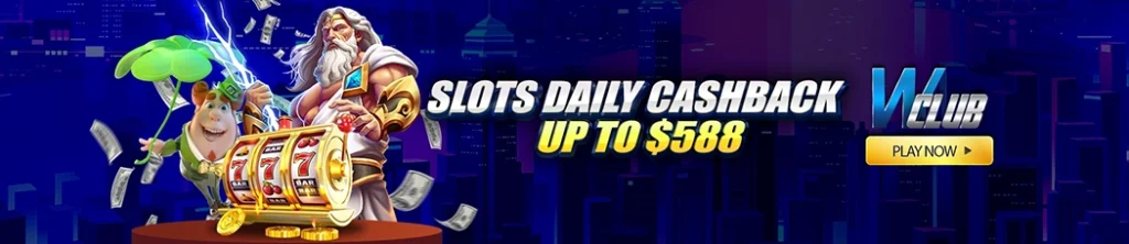 Slots Daily Cashback up to $588!