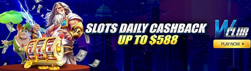 Slots Daily Cashback up to $588!