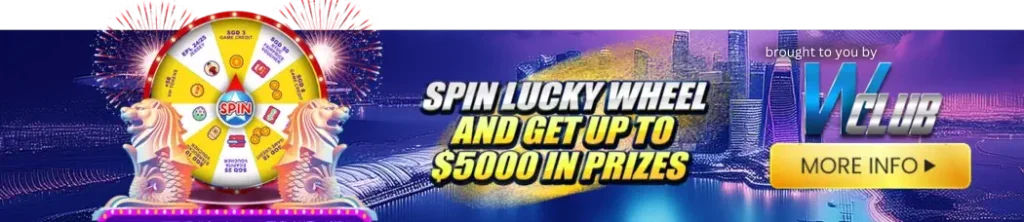 Spin Lucky Wheel and Get Up To $5000 in Prizes!