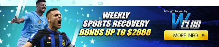 Weekly Sports Recovery Bonus Up To $2888!