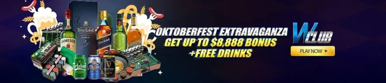 Oktoberfest Extravaganza, Get Up To $8,888 Bonus + Free Drinks