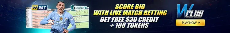 Score Big with Live Match Betting, Get Up To $30 Credit + 188 Tokens!