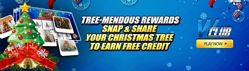 Tree-mendous Rewards! Snap & Share your Christmas Tree to Earn Free Credit!