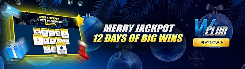 Merry Jackpot: 12 Days of Big Wins!