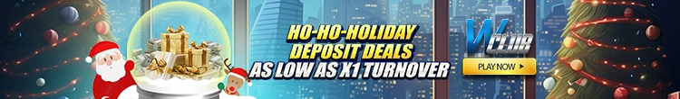 Ho-Ho-Holiday Deposit Deals! As Low As X1 Turnover!