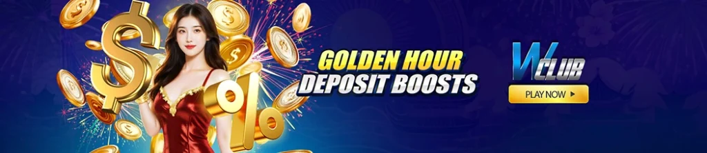 Golden Hour Deposit Boosts! As Low As X1 Turnover!